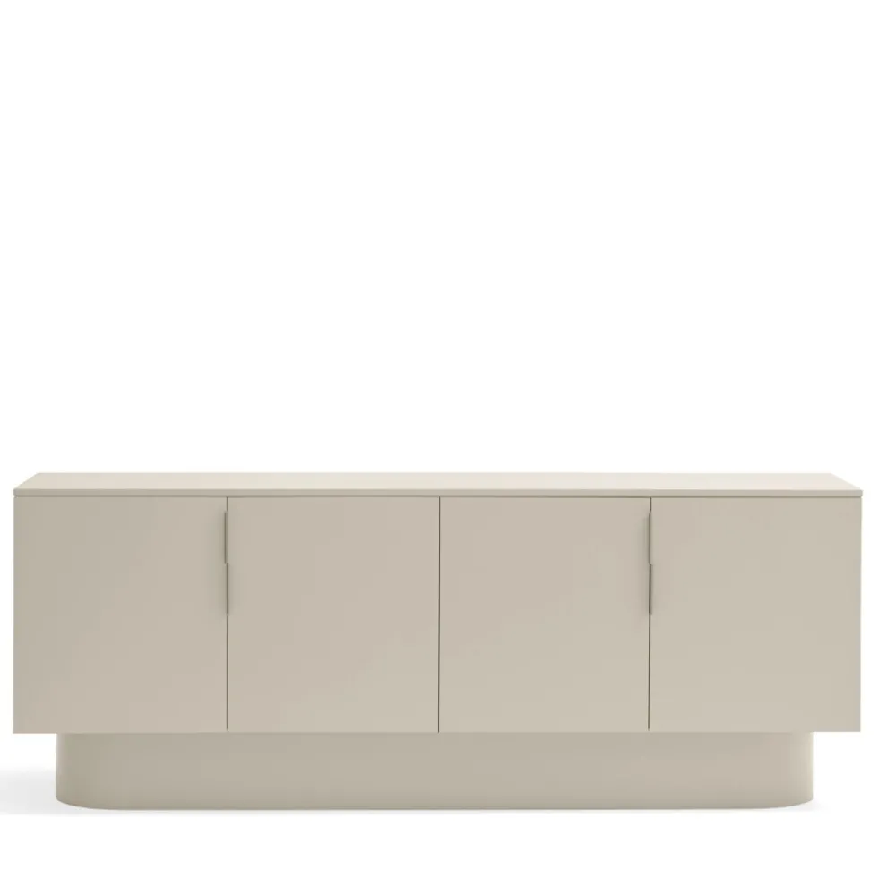 TOTEM Buffet 4 portes en bois L200cm