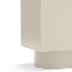 TOTEM Buffet haut 2 portes en bois L100 cm
