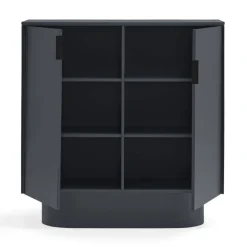 TOTEM Buffet haut 2 portes en bois L100 cm