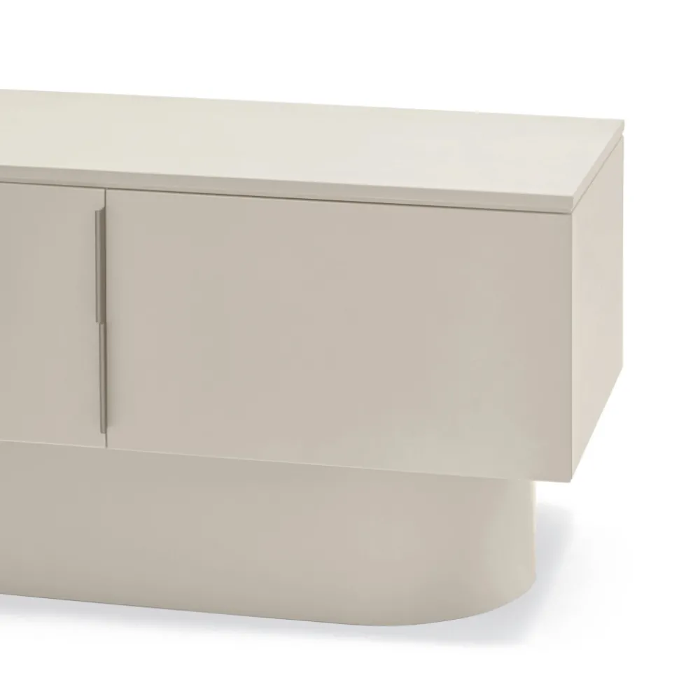 TOTEM Meuble TV 4 portes en bois L200 cm