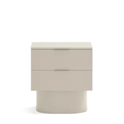 TOTEM Table de chevet 2 tiroirs en bois