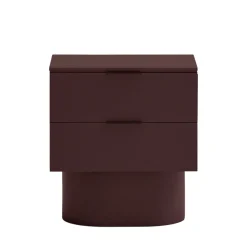 TOTEM Table de chevet 2 tiroirs en bois