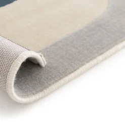 TUMA Tapis contemporain à motif géométrique
