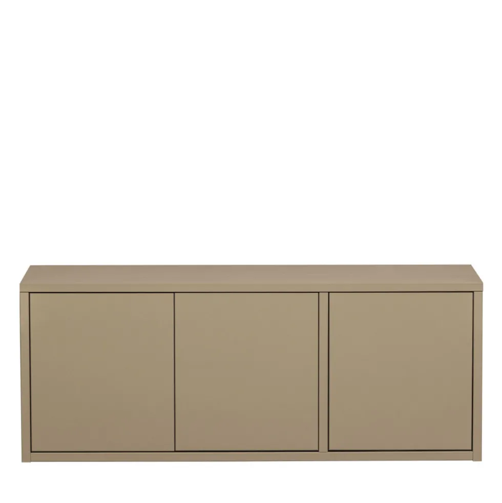 TURNER Meuble TV 3 portes en bois L120cm