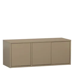 TURNER Meuble TV 3 portes en bois L120cm