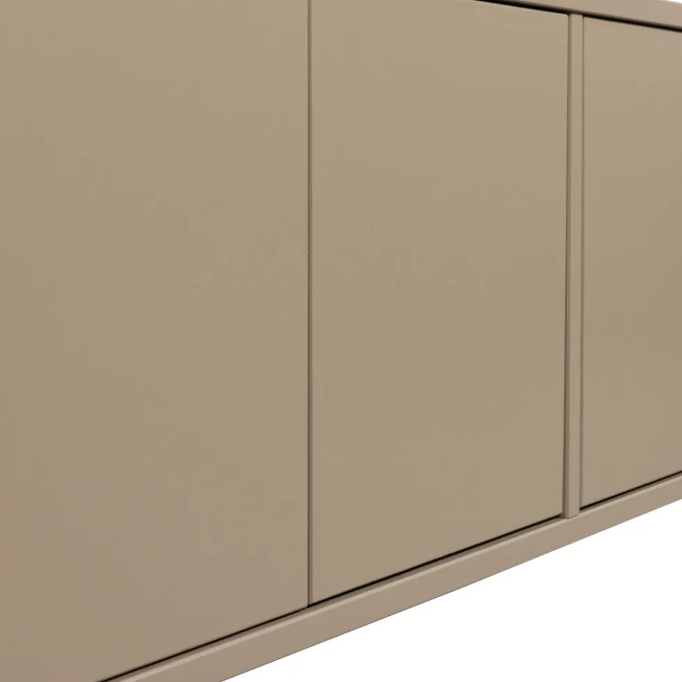 TURNER Meuble TV 3 portes en bois L120cm