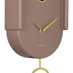 TWEET Horloge murale en métal avec coucou
