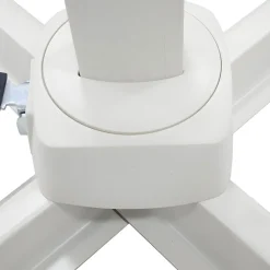 VEYA Parasol carré déporté en aluminium 3x3m
