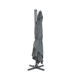 VEYA Parasol rectangulaire déporté en aluminium 3x4m