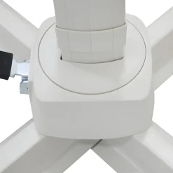 VEYA Parasol rectangulaire déporté en aluminium 3x4m