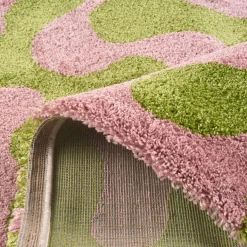 VIBE Tapis vintage à motif abstrait