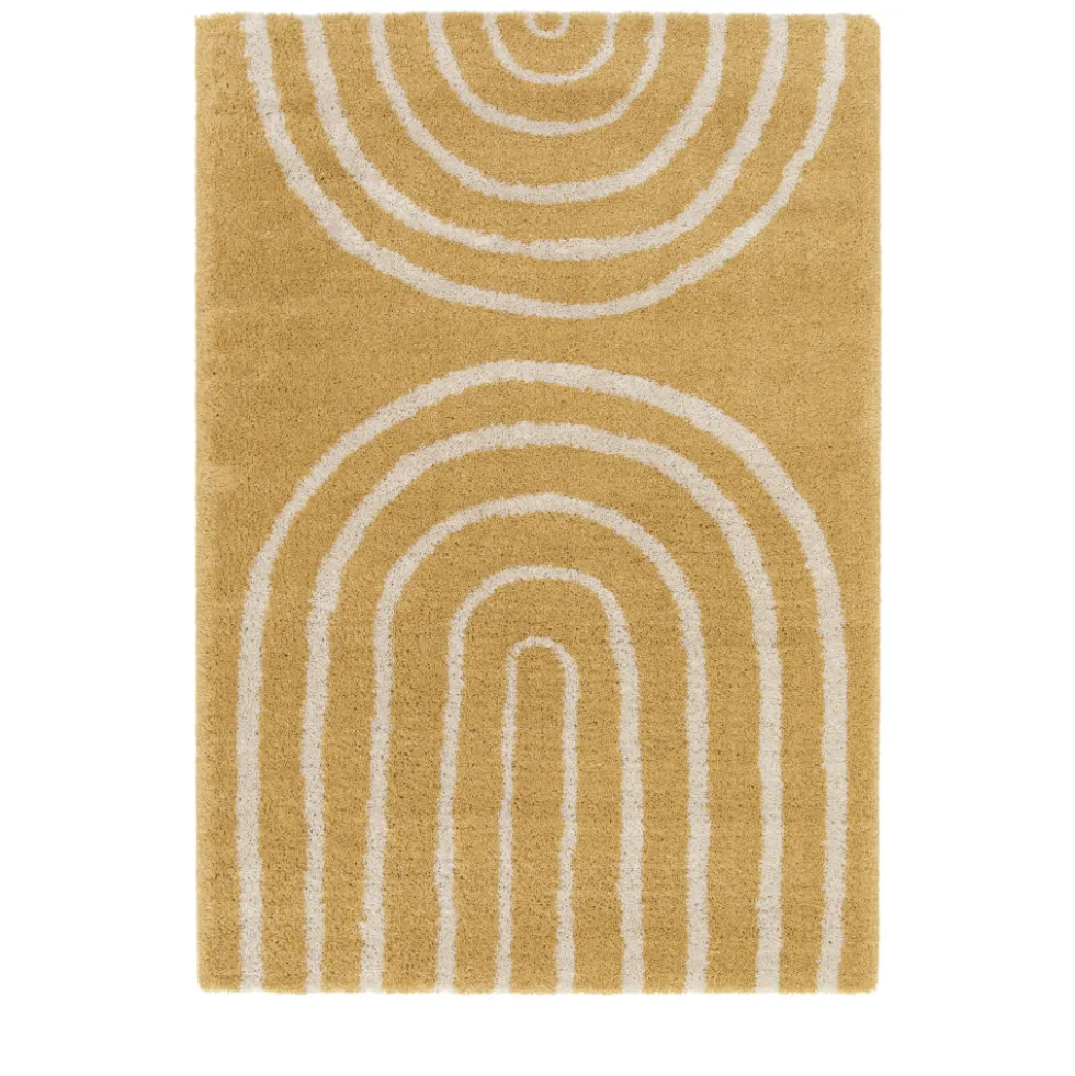 VICTORIA III Tapis contemporain à motif géométrique