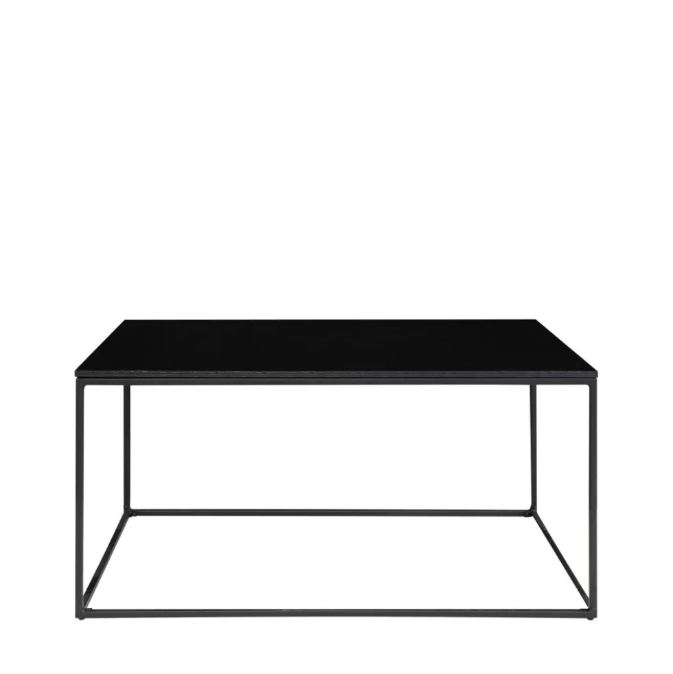 VITA Table basse en métal et bois