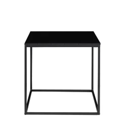 VITA Table d'appoint en métal et bois