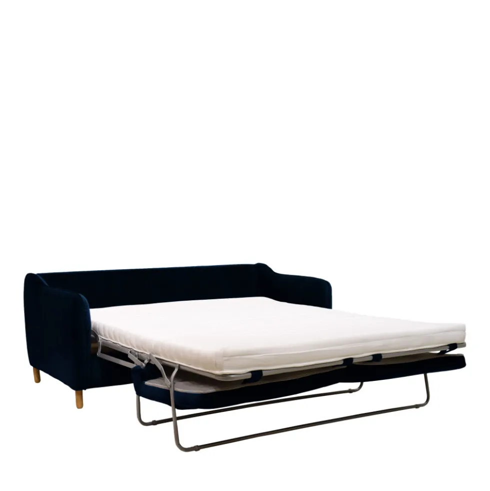 VORNAY Canapé convertible express 3 places en velours