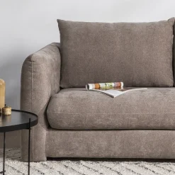 WIAME Canapé convertible 2,5 places en tissu