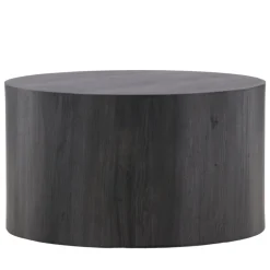 YORK Table basse ronde effet marbre ø80cm