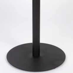 YURI Table d'appoint ronde en bois et métal ø45cm