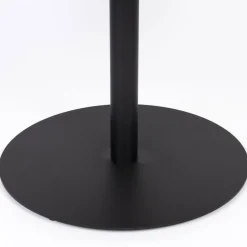 YURI Table d'appoint ronde en bois et métal ø56cm