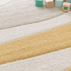 ZAZU Tapis enfant à motif ours