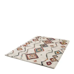 ZAZY Tapis d'inspiration berbère à motif ethnique