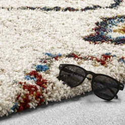 ZAZY Tapis d'inspiration berbère à motif ethnique