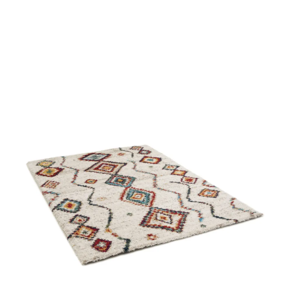 ZAZY Tapis d'inspiration berbère à motif ethnique