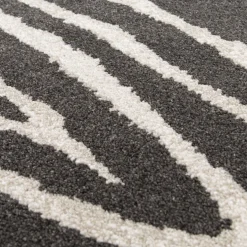ZEBRA Tapis graphique à motif zébré