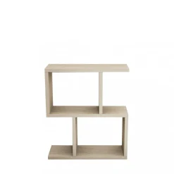 ZED Table d'appoint effet travertin