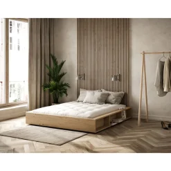 ZIGGY Lit en bois 180x200cm