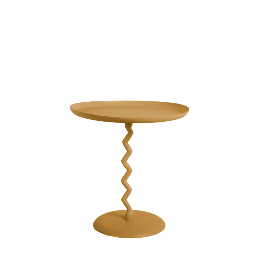 ZIGZAG Table d'appoint ronde en métal ø40cm