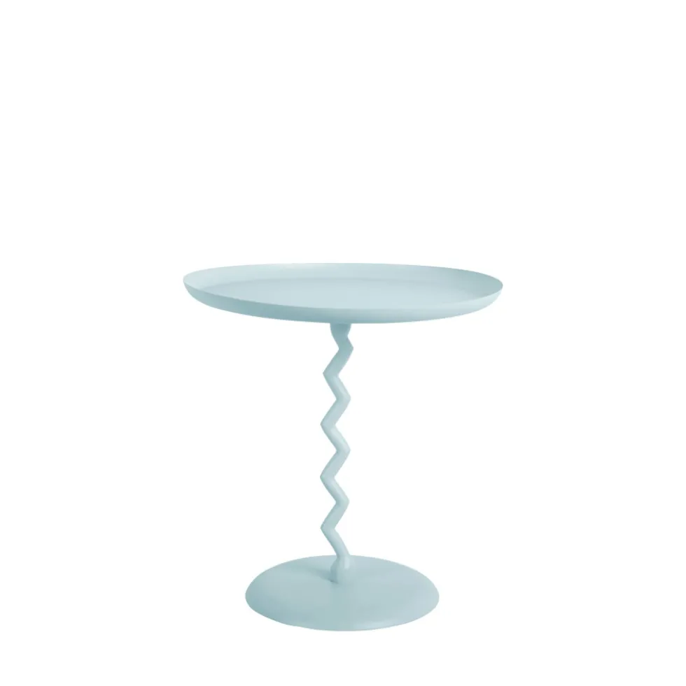 ZIGZAG Table d'appoint ronde en métal ø40cm