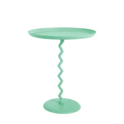 ZIGZAG Table d'appoint ronde en métal ø44cm