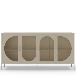 ZIO Buffet 4 portes en métal L160cm