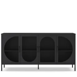 ZIO Buffet 4 portes en métal L160cm