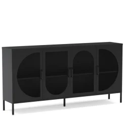 ZIO Buffet 4 portes en métal L160cm