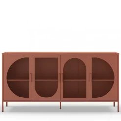 ZIO Buffet 4 portes en métal L160cm