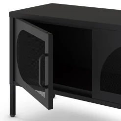 ZIO Meuble TV 4 portes en métal L180cm