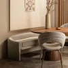 ZONE Banc en tissu L160cm